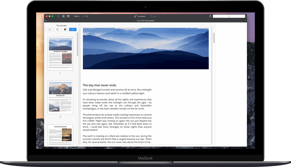 how does pdf expert for mac work?